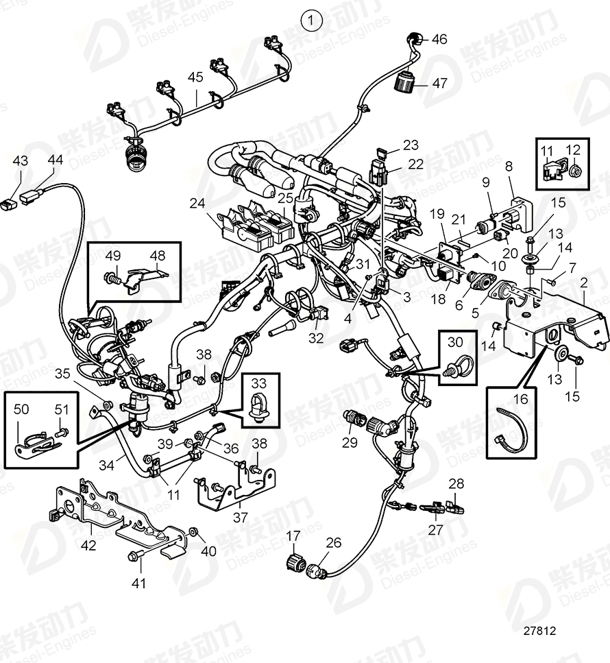 volvo penta Bracket 21759871 Drawing volvo penta Bracket 21759871 Drawing
